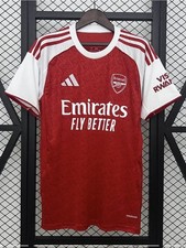 adidas Arsenal Soccer Jersey Emirates Fly Better Red White Size M