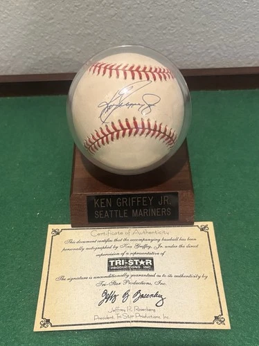 Ken Griffey Jr. Autographed American League Baseball TRISTAR w/o sticker