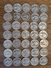 New Listing90% Silver US Quarters - lot of 35 coins