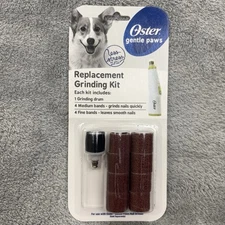 Oster Gentle Paws Pet Nail Grinder Replacement Bands Accessory Kit Dogs Cats
