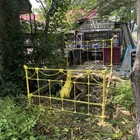 Antique Cast Iron Bed Headboard Footboard Rails Garden Art 78in x 54in