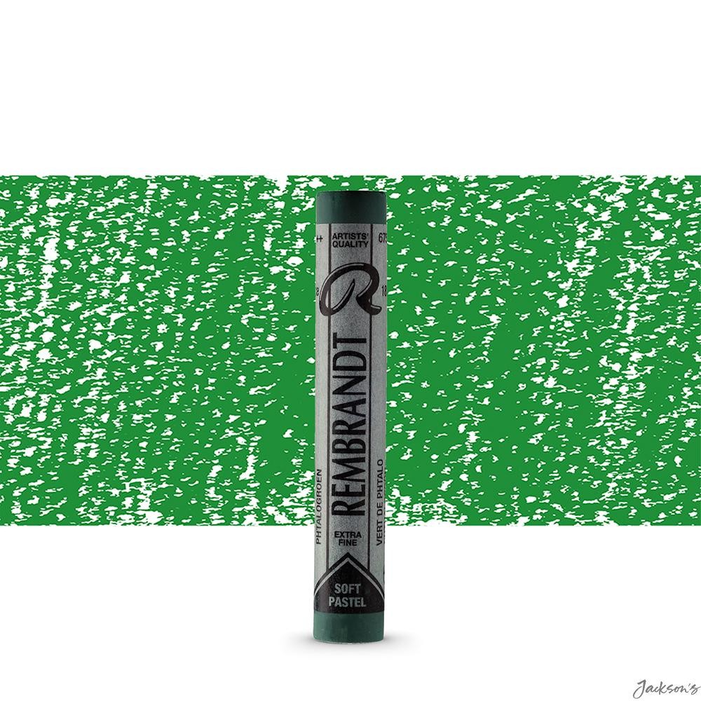 Royal Talens Rembrandt Soft Pastel Pure Pigment Phthalo Green TR675.3 Art Dra...