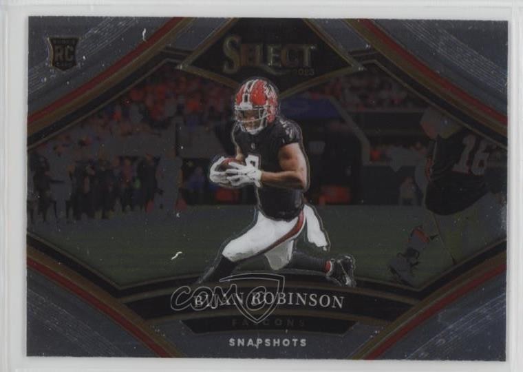 2023 Panini Select Snapshots Bijan Robinson #SS-BR 1ce5