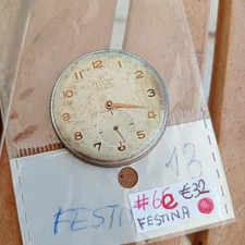 Festina Watch Movement parts. Vintage For Spare Part Not WORKING