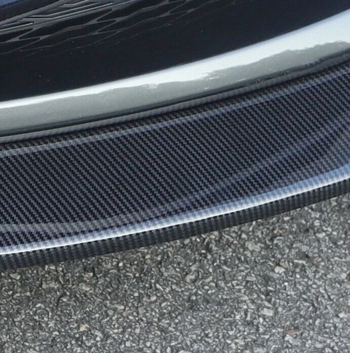 Style Carbon Fiber Front Bumper Lip Spoiler Splitter For Hyundai Sonata 2020-23 - Изображение 3 из 4