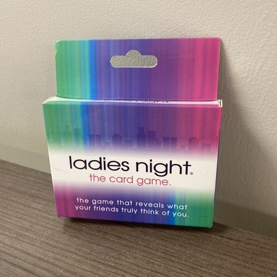 LADIES NIGHT The Game Card Party Laugh Gossip Celebrate Friends Beauty Love