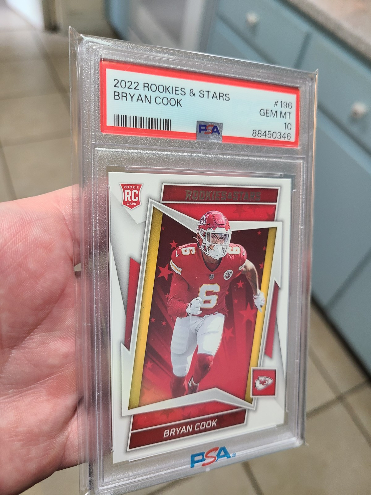 Bryan Cook Panini Rookies & Stars #196 Base
