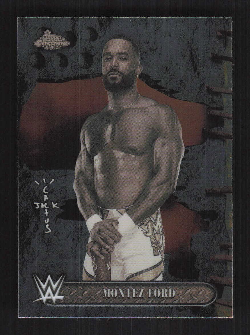 Montez Ford 2025 Topps Chrome WWE x Cactus Jack #64