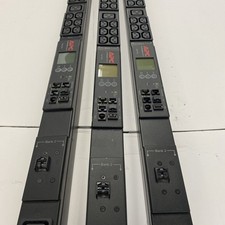 LOT OF 3 APC AP8841 200/208V 30A Metered Rack PDU 42 Outlets 36x C13 6xC19