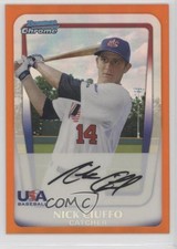2011 Bowman Draft Chrome Prospects Orange Refractor 20/25 Nick Ciuffo 4r3