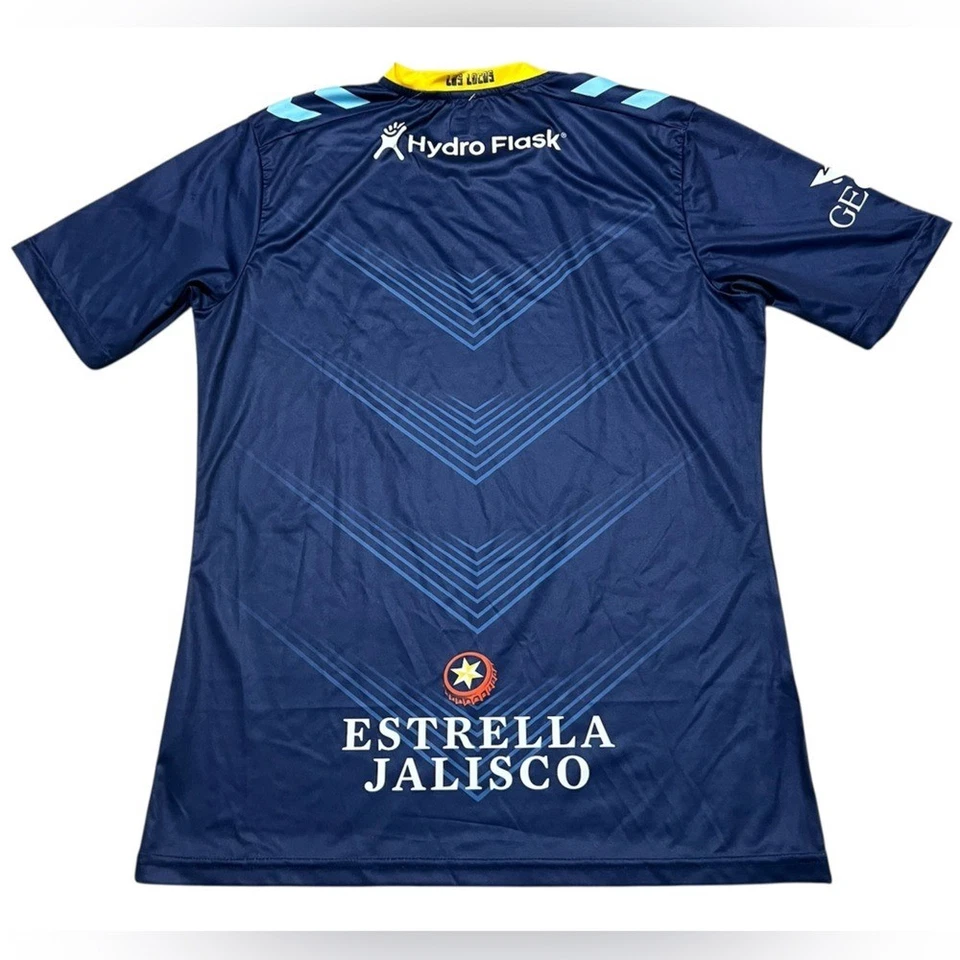 Camiseta de fútbol Hummel El Paso Locomotive FC 2024-2025 local para hombre azul marino mediana USL Foto 2 de 4