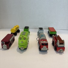 Thomas Friends Wooden Magnetic Trains Lot of 8 Good Used Condition