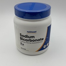 Nutricost Sodium Bicarbonate 2LB Baking Soda Pure Food Grade Cleaning Deodorizer