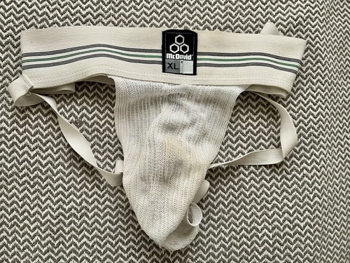 Protection Intime (Jockstrap) Bike Athletic Vintage 1977 - Taille XL, Blanc - Pour Sports De Contact