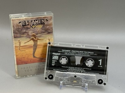 Practice What You Preach by Testament (Cassette, Aug-1989, Megaforce)