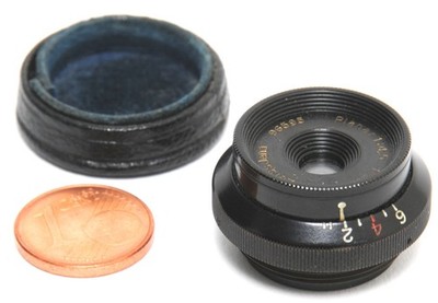 Rare Zeiss Jena 4.5/2cm Planar for 16mm clean glass