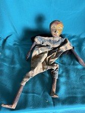 Afrikanische Puppe Stoffpuppe handgefertigt ca. 30 cm – Vintage Deko Afrika