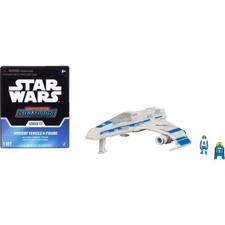 Jazwares Star Wars Micro Galaxy Squadron E-Wing Battle Damage - And