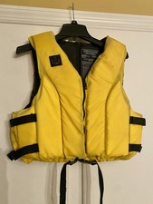 Vtg MTI Adventure Life Jacket Sailing Kayak Vest Adult Medium 90 Lbs Flotation