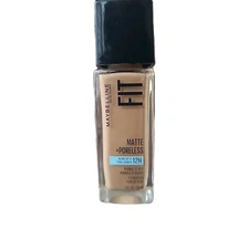 Maybelline Fit Me Matte Liquid Foundation Makeup, 332 Golden Caramel, 1 fl oz