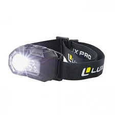 LuxPro LP738 Waterproof Multi-color Ultralight LED Rechargeable Headlamp