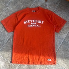 Vintage Oarsman 913 Stuttgart Germany 2004 Orange T-Shirt, Size Medium