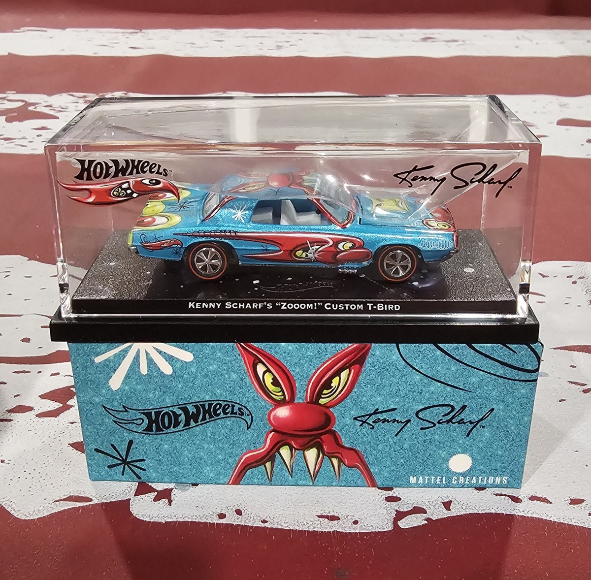 ミニカー Hot Wheels Kenny Scharf Zoomin' Custom oujxsid8xibvm0c5iuus_grande.