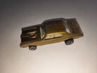 Vintage 1968 Hot Wheels Redline Custom Cougar Gold, Light Interior RARE