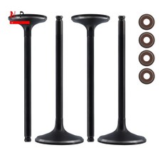 Kit Valvole Aspirazione E Scarico Per Honda CRF250R/X 2004-2017 - 2+2 Valvole Con Guarnizioni, Ricambio 14711-KRN-670