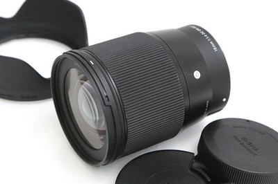 Sigma 16mm F1.4 DC DN Contemporary Wide Angle Lens for Sony E Mount Exc+++++