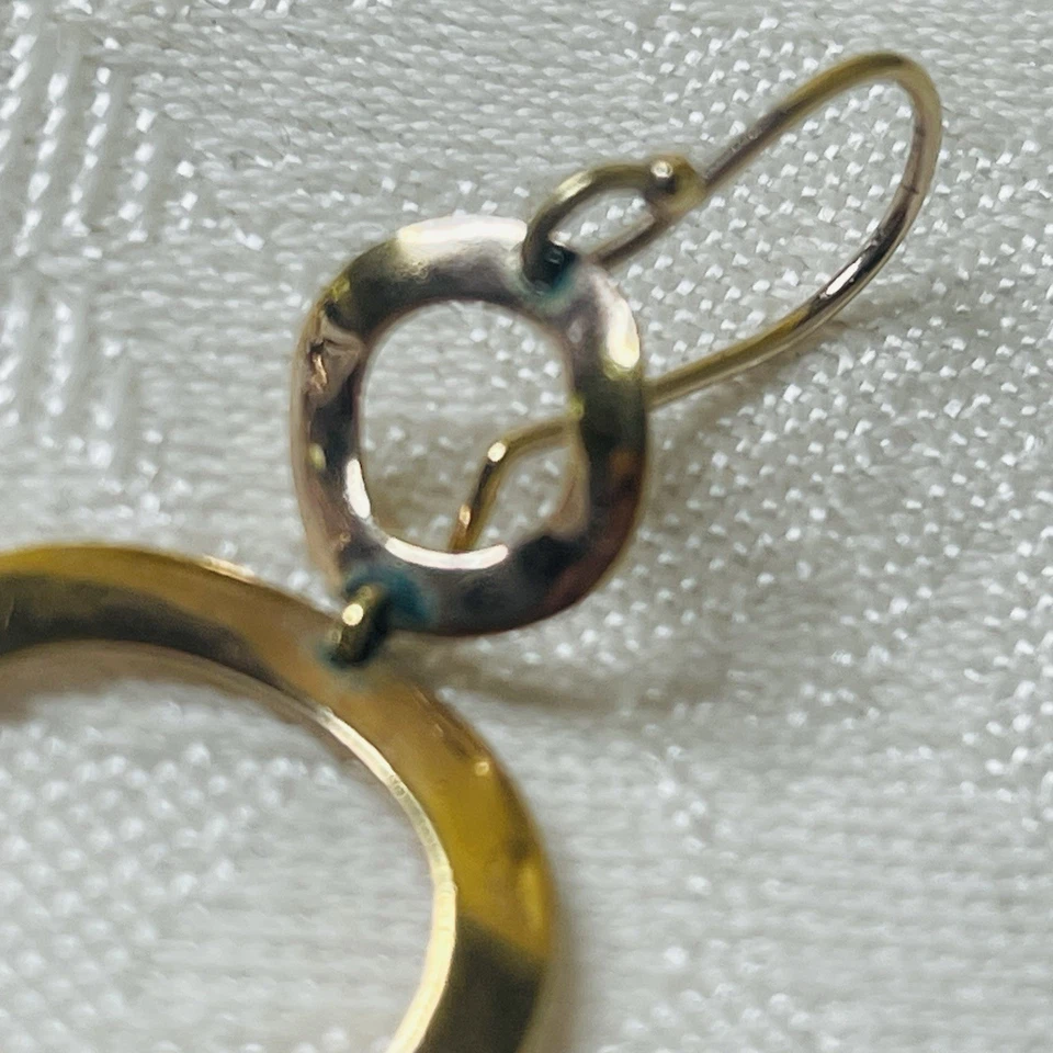 Ippolita Rosé Wavy Hoop Earrings Sterling Silver with 24K Rose Gold Overlay - Image 2 of 4