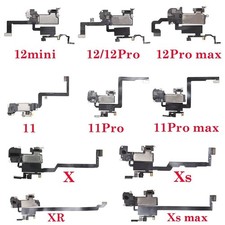 iPhone Earpiece Speaker Proximity Sensor Flex Cable X XR XS 11 12 Pro Max Mini