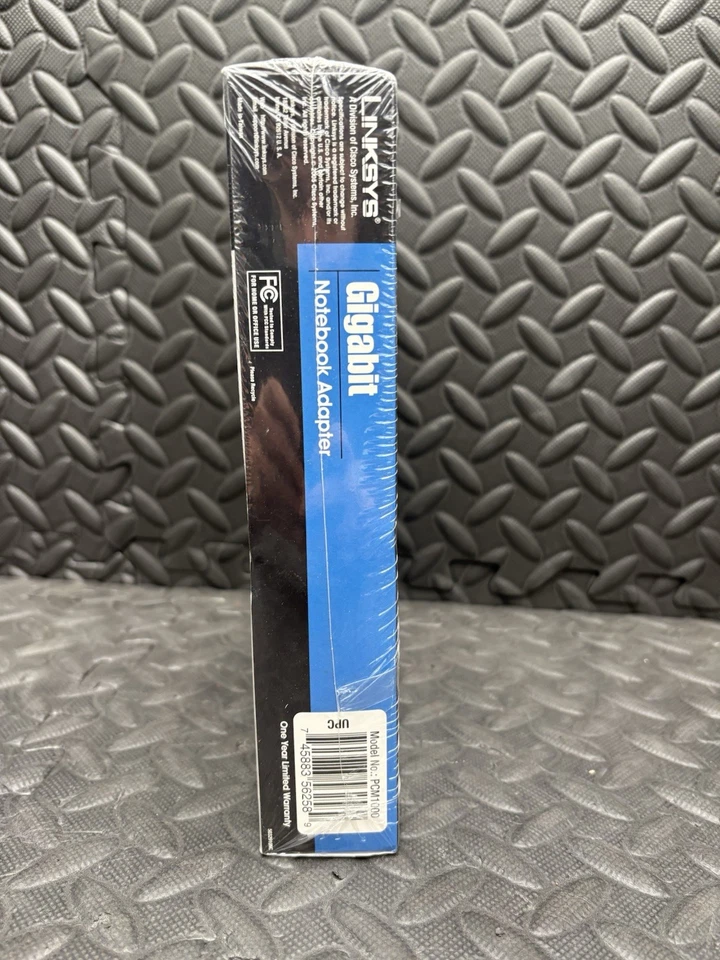 SEALED New Linksys 32-bit CardBus PC Gigabit Notebook Adapter PCM1000 - Image 4 of 4