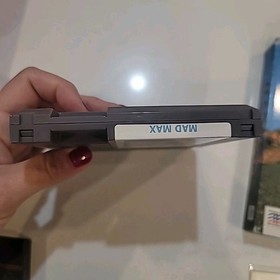 Mad Max Nintendo NES Complete Game with Box and Manual Plastic Sleeve