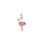 Dodo Flamingo Pendant 9kt Rose Gold Enamel DMC5012-PHENI-ERS9R Charm Flamingo