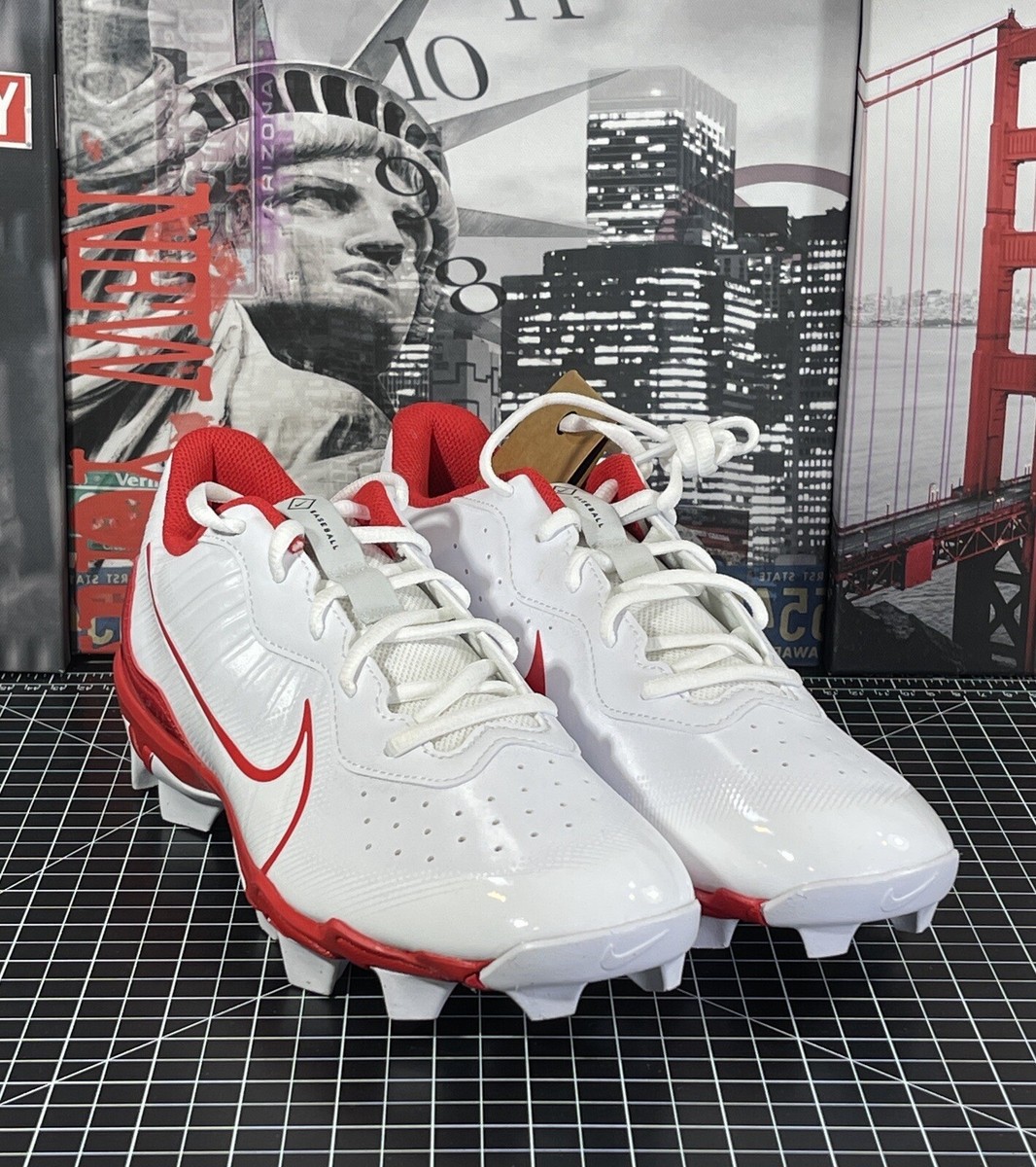 Nike Mens Size 10 Alpha Huarache 4 Keystone RED Baseball  display picture 3