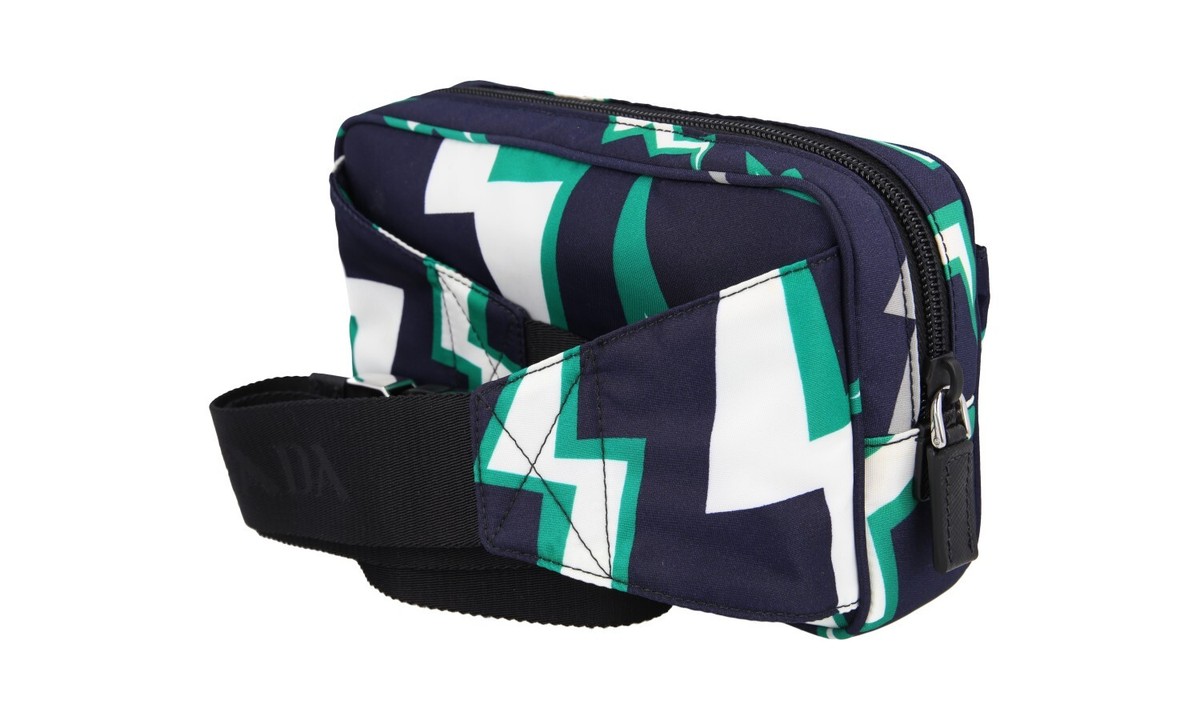 PRADA ボロタイ PRADA FRANKENSTEIN LIGHTNING BOLT LIMITED BELT BAG POUCH BAG