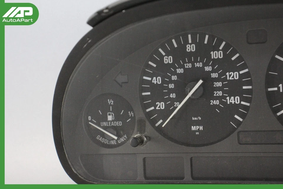✅ 97-03 BMW E39 540i AT Cuadro de instrumentos Medidor Velocímetro Unidad 6942198 Fabricante de equipo original Foto 2 de 4