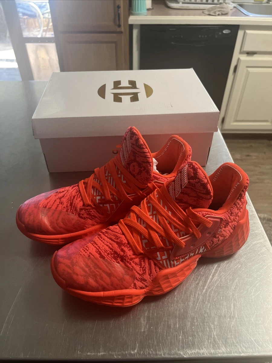 Adidas Harden Volume 4 Athletic Sneakers Solar Red Orange Bold Vibrant Mens 7.5 Amazon.com | adidas Harden Vol. 4 Shoe - Men main image 2