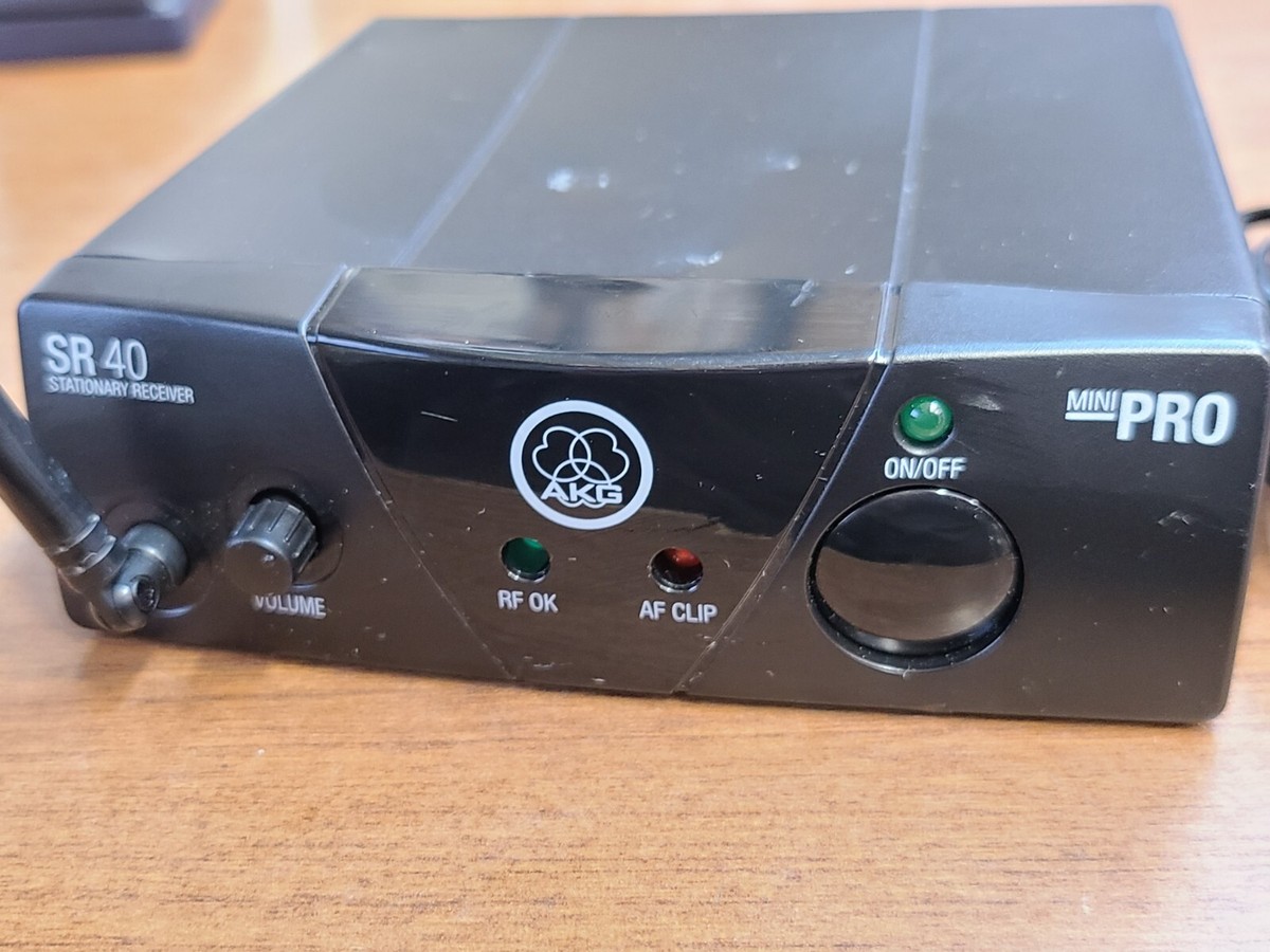 AKG ワイヤレス　SR40 PT40 MINI PROセット Amazon.com: AKG Pro Audio WMS40MINI Wireless Microphone