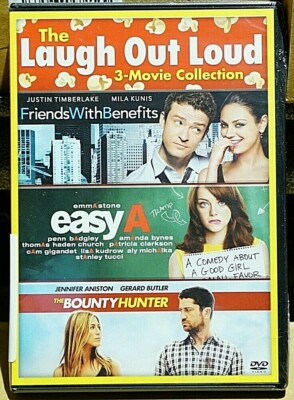 The Laugh Out Loud 3-Movie Collection (DVD) Friends with Benefits, easy A, Bou..