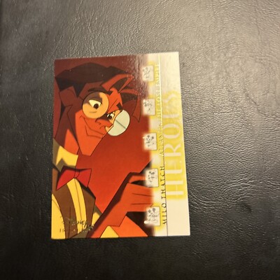 Jb7a Disney Treasures Heroes 2003 #48 Milo Thatch Atlantis 2001