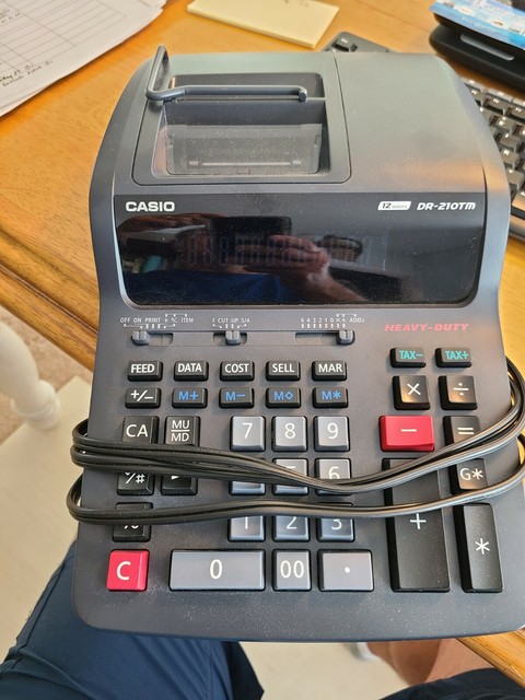 casio dr210r