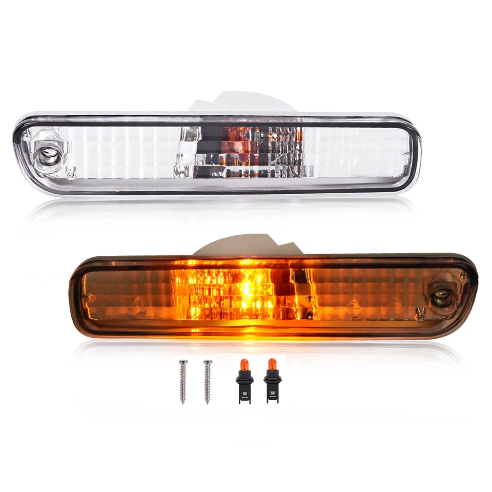 Luz de señalización lateral trasera transparente para Honda Accord cupé 1994-1997/Prelude 1992-96 Foto 3 de 4