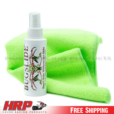 BugSlide 4oz Travel Kit - Windshield Cleaner & Bug Remover - Polish and Protect