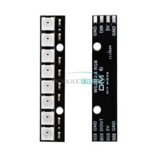 10X 8-bit WS2812 5050 RGB LED Built-in Full-color Driver Development Board