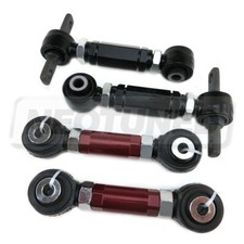 For 90-01 Integra Da Dc2 Db Adjustable Rear Camber Toe Arm Kit Alignment Black