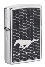 ORIG. ZIPPO "FORD MUSTANG" LIGHTER **NEW IN BOX** 60005766 