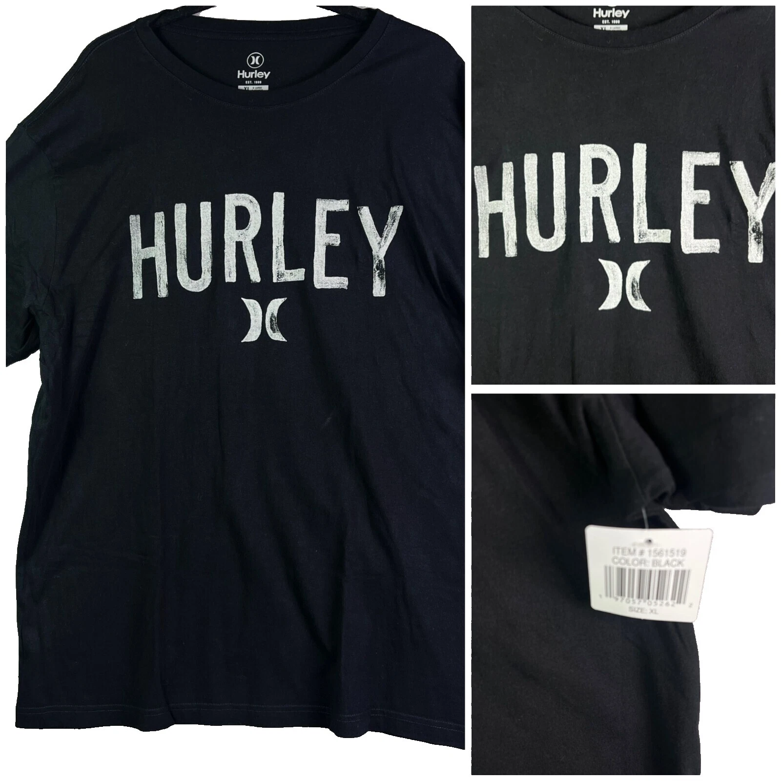 Hurley Size XL Black Shirts for Men