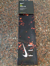 Nike Fly Dri-fit Head Tie Black / Pale Ivory Brand New Headtie